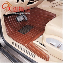 一件代发全包围大包围汽车皮革脚垫全覆盖专用脚垫厂家批发咖啡色