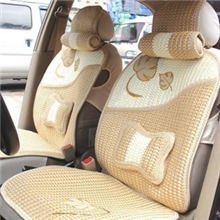 夏季冰丝汽车座垫单个前排商务车轿车后排单坐垫面包车汽车用品