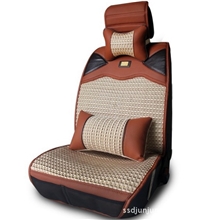 百合祥汽车坐垫冰丝夏季丹尼皮汽车座垫汽车凉垫新款批发
