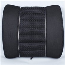 汽车腰靠腰靠舒适三明治透气竹炭腰靠保健车居两用