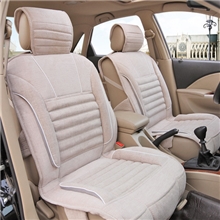 汽车坐垫四季垫亚麻坐垫