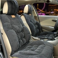 供应羽绒汽车坐垫短毛绒毛垫汽车坐垫汽车内饰精品冬季汽车座垫
