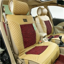 长期生产木珠皮坐垫手编汽车座垫夏季坐垫批发