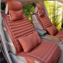新款秋冬亚麻养生中药全包座垫四季通用汽车坐垫汽车用品座套批发