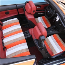 厂家直销亚麻汽车坐垫批发三件套无靠背四季坐垫通用汽车座垫