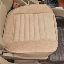 四季通用亚麻竹炭小3三件套座垫无靠背汽车用品批发汽车坐垫