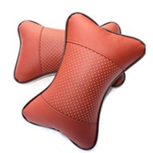 批发汽车头枕对装车用靠枕护颈枕腰枕抱枕汽车用品丹尼皮头靠