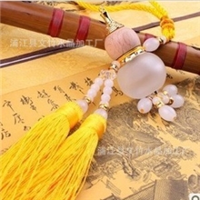 特价高档水晶葫芦香水挂件福禄双全白玉连珠平安葫芦汽车饰品