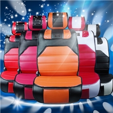 鱼乐圈新款夏季汽车坐垫座垫套高档皮革四季通用车垫厂家批发