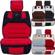 鱼乐圈冬季坐垫汽车座垫新款麂皮绒毛绒小轿车垫坐座套暖垫批发