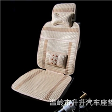 2013时尚新款头层优质冰丝编织汽车冰丝坐垫机编坐垫汽车凉垫