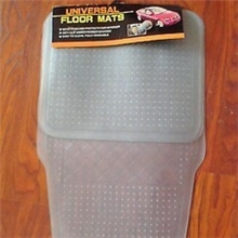 优质低价供应透明PVC汽车脚垫,通用四片套,