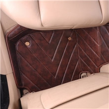 供应盛世金龙汽车脚垫高档皮质车用踏垫批发可定做