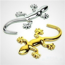 驱邪实心金属壁虎贴汽车用品随机颜色发货汽车内饰特价销售