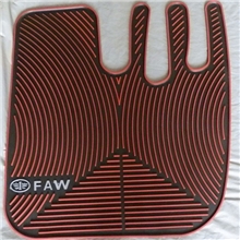 供应大货车脚垫解放J6新大威奥威豪沃德龙奥龙J5霸龙乳胶脚垫