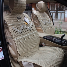 2013最新款汽车座垫厂家直销手编冰丝坐垫SX平行珠座垫汽车用品