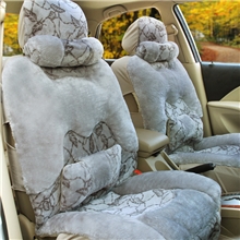 厂家直销汽车坐垫冬季毛绒坐垫保暖车垫汽车座垫批发代发冬季新款
