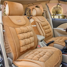 热销供应新款精品植绒汽车坐垫全包围设计保暖座垫四季通用坐垫