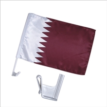供应卡塔尔国旗手摇旗车旗镜套座位套等一系列产品，厂家
