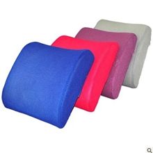 腰靠批发透气3D网格布慢回弹腰靠汽车腰靠靠垫