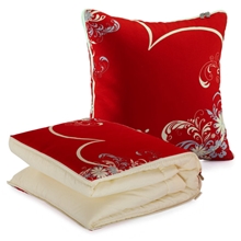 QiQi淇淇1165B不言中空调被抱枕被多功能空调被汽车空调被