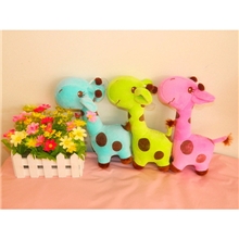 厂家直销精美时尚毛绒公仔伊凡之家优质超柔长颈鹿毛绒公仔