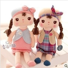 正品metoo咪兔可爱安吉拉女孩毛绒玩具公仔安抚娃娃儿童礼品