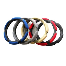 汽车方向盘套四季通用三明治车用防滑把套3D立体透气汽车用品精品