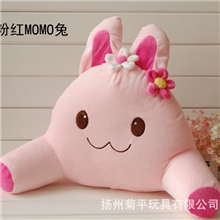 批发卡通动物办公室护腰腰枕/减压靠垫/腰靠MOMO兔椅子靠垫