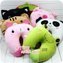 厂家批发超可爱卡通U型护颈枕抱枕午睡枕办公趴睡枕抢购中