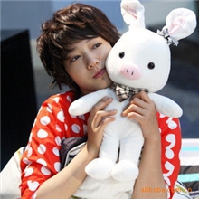厂家供应韩国热播剧《原来是美男猪兔子玩具公仔批发