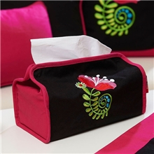 魅香丽影民族风纯手工刺绣布艺汽车纸巾抽纸巾盒套创意收纳