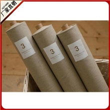 供应麻本色素色`手工基础款万用麻背景布其他麻类,