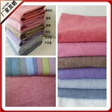 现货供应10色百搭棉麻磨毛，适中厚麻布抓毛布棉麻面料