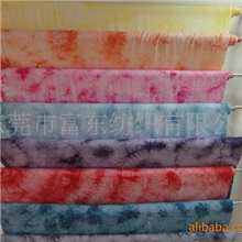 优质加密巴厘纱90*88人棉扎染布时尚女裙扎染面料现货扎染面料