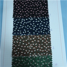 全棉府绸印小碎花布全棉印花布田园风风格印花面料