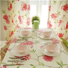 花园田园类纯棉帆布活性印花淘宝热卖批发零售布艺