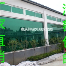 玻璃窗户贴膜贴纸隔热膜单向透视私密隔热膜隔热纸贵族绿银