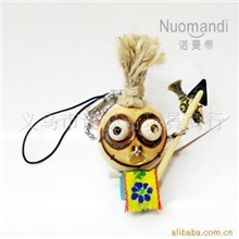 正版诺曼帝流行手机挂件木制时尚挂件手工挂件钥匙挂件