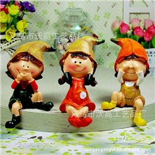感受生活*不看不听不说经典热销三不娃娃田园家居树脂摆件货源