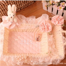 供应布艺可爱佳丽遥控器收纳储物篮蕾丝首饰化妆品收纳