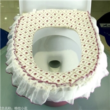 高档马桶垫座便暖垫马桶圈田园布艺马桶套-【厂家直销】