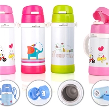 好耐HN092新款不锈钢保温杯儿童杯创意杯子水壶厂家直销