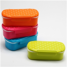 好耐hnp319l饭盒方形塑料饭盒快餐饭盒便当盒环保健康