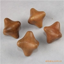 【东兴红木坊】厂家直销越南香樟木六角手掌按摩保健星木质按摩器