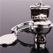 2012新款厂家直销马桶创意钥匙扣金属钥匙扣淘宝爆款地摊货