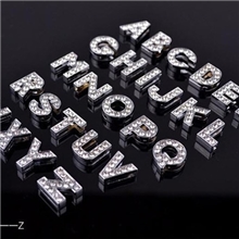 【厂家】穿带字母diy字母diy合金字母diy数字字母tdiy数字