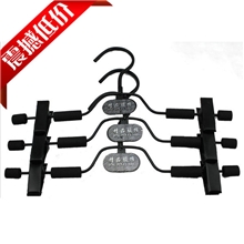 义乌裤架批发裤架裤夹精品服装店防滑金属裤架厂家直销A1-02