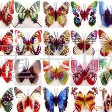 新奇特玩具批发批发供应1007夜光蝴蝶装饰品地摊创业小商品批发