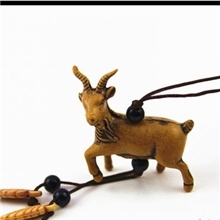 仿桃木立体十二生肖手机挂件批发地摊热卖手机链手机挂件